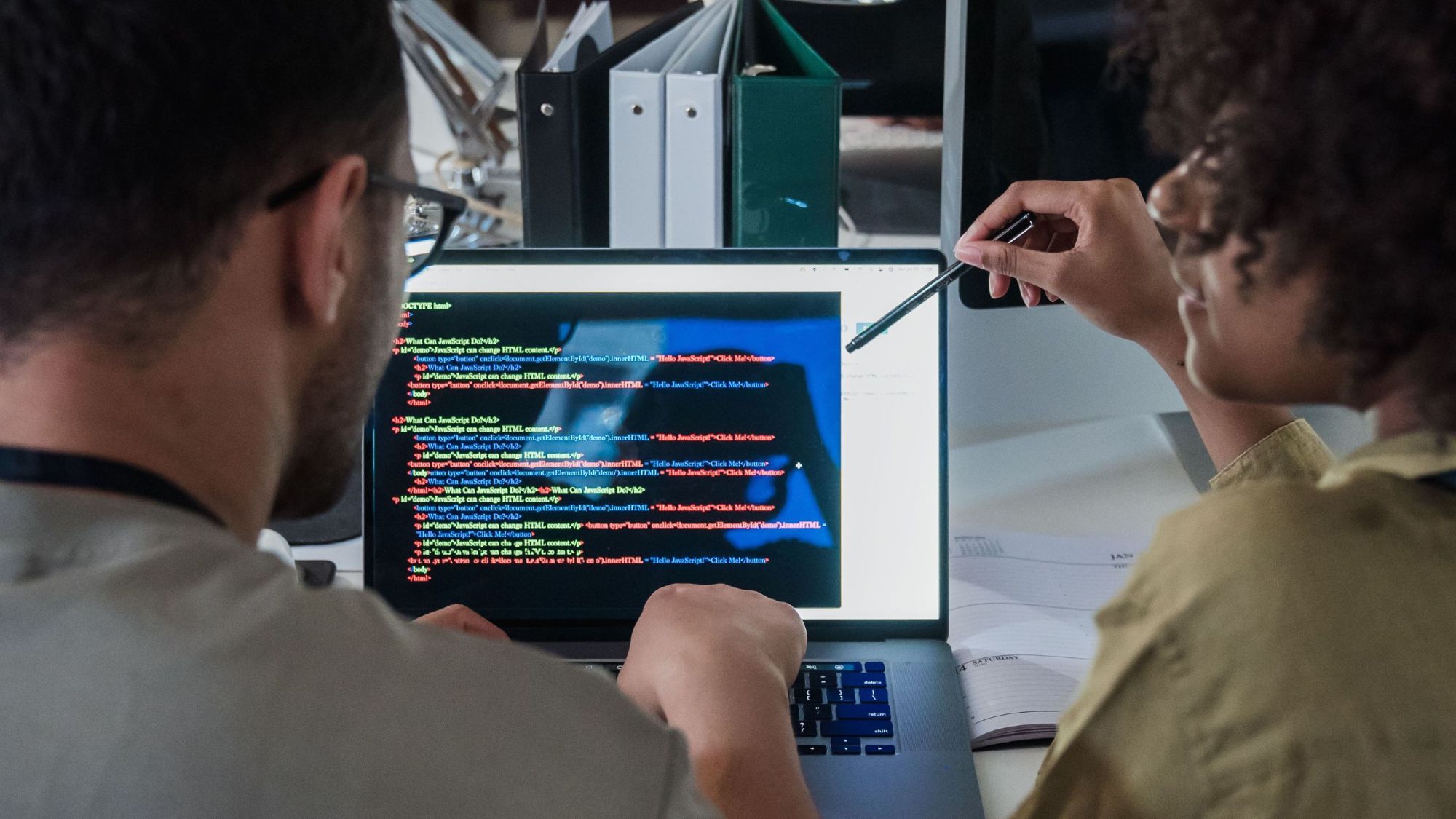 not just how to write code. how to think about it.